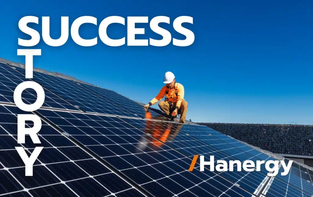 sucess story hanergy