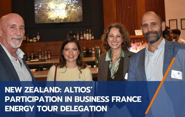 udział nowozelandzkiej firmy altios w delegacji business france energy tour